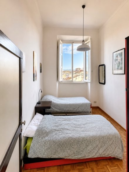 Double bed · single use · Piazza del Mercato Centrale · Room 3 · From February