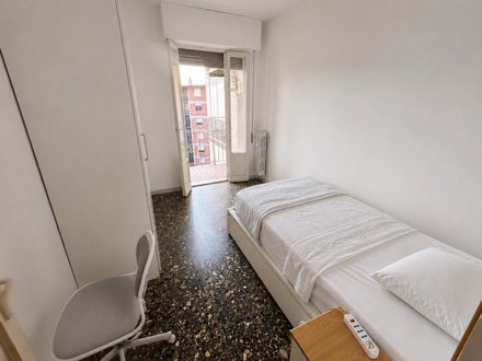 Bright Room with Balcony · Novoli Campus · 7th Floor