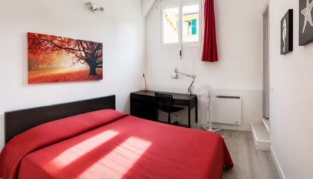 Second Double Bed Room with Private Bathroom · Via Guelfa · Steps from the Duomo