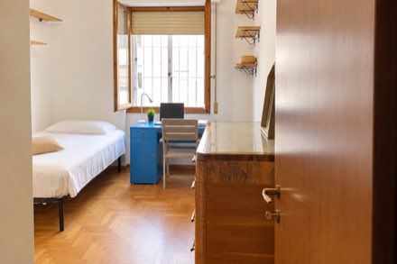 Single Room Overlooking the Garden · Via Maccari · Isolotto · Near the Cascine